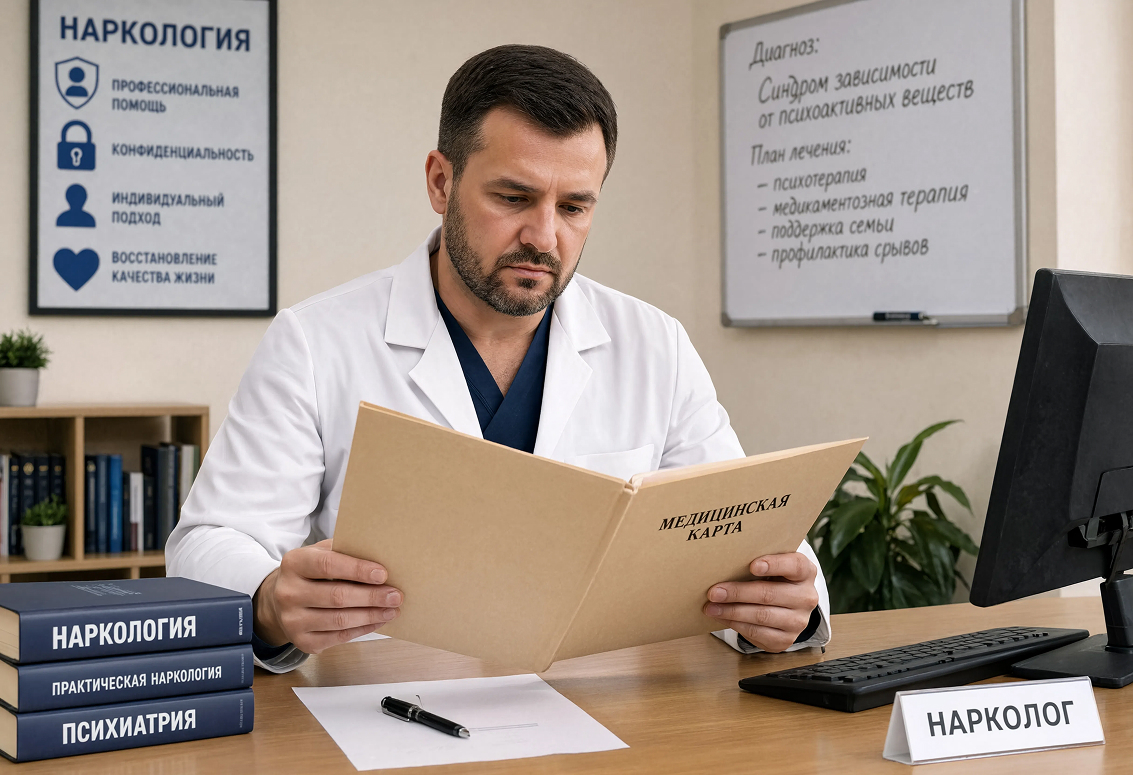 Медицинский персонал в клинике